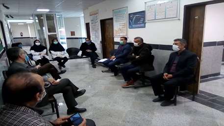  برگزاری جلسه هماهنگی جهت اجرای برنامه های مبارزه با سالک در مرکز امیریه شهرستان دامغان